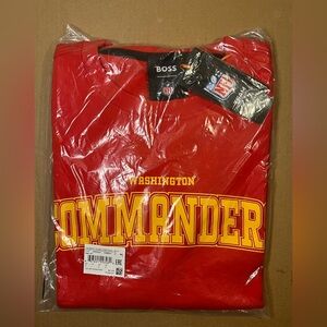 Boss X NFL Watt_NFL Regular Fit Sweatshirt with Special Branding size L